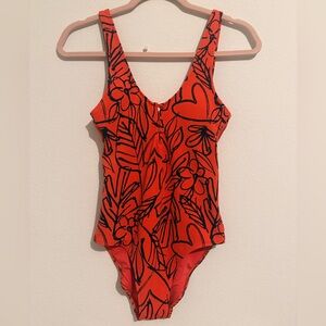 Aerie Vibrant Red Swimsuit - XS Long